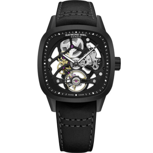 Raymond Weil Freelancer Automatic Cushion Skeleton 40mm - Raymond Weil Freelancer
