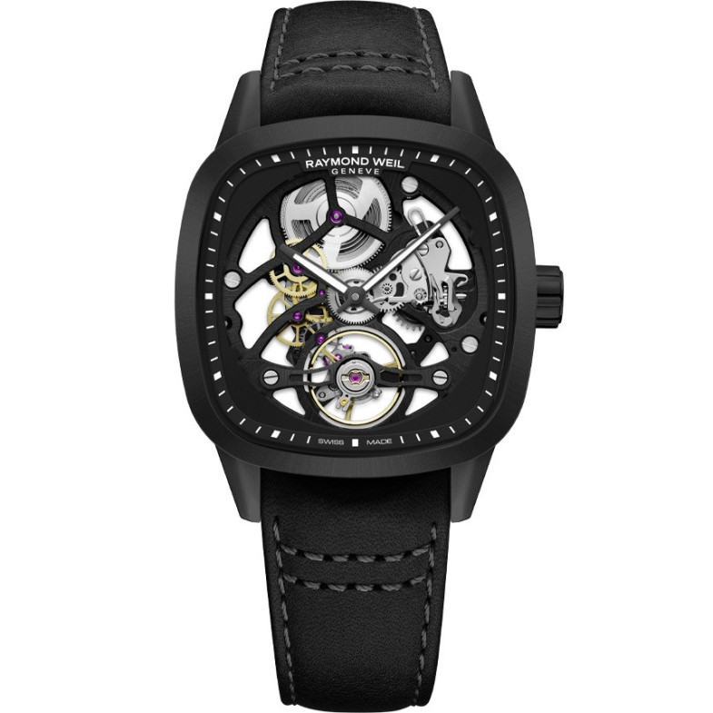 Raymond Weil Freelancer Automatic Cushion Skeleton 40mm - Raymond Weil Freelancer