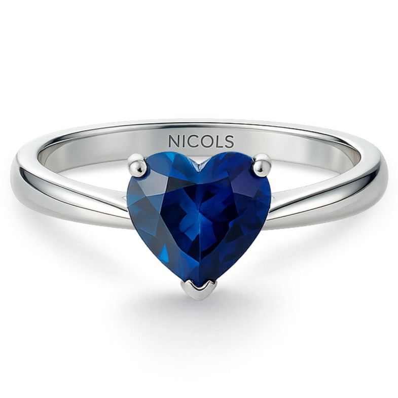 BLUE BLOOD ring 1.04ct - Sapphire rings