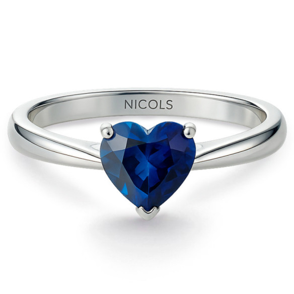 BLUE BLOOD ring 0.50ct - Sapphire rings
