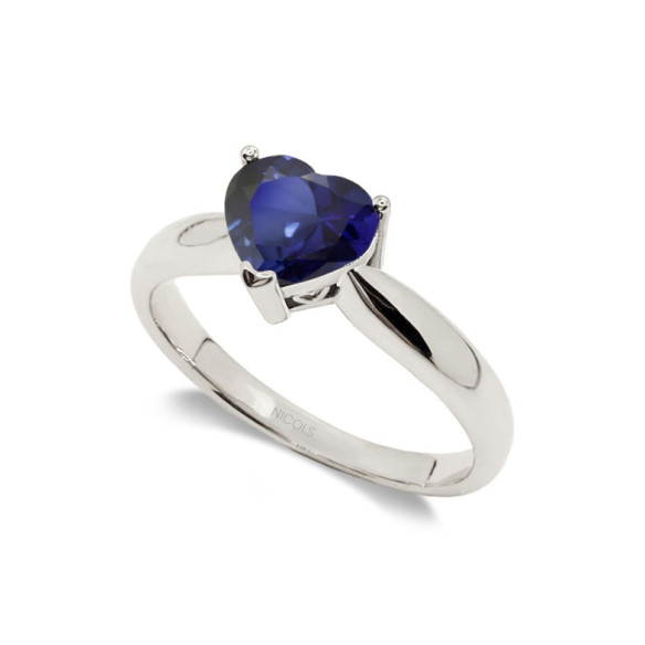 BLUE BLOOD ring 0.50ct - Sapphire rings