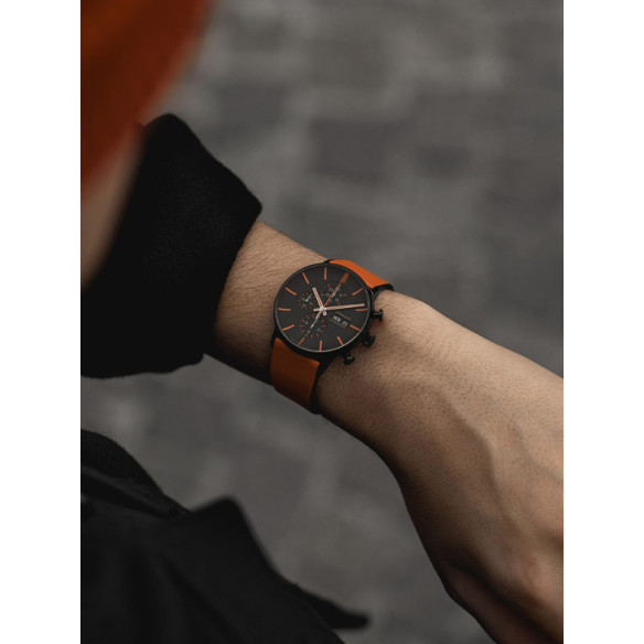 Junghans Form A Chronoscope Date English - Junghans Die Form