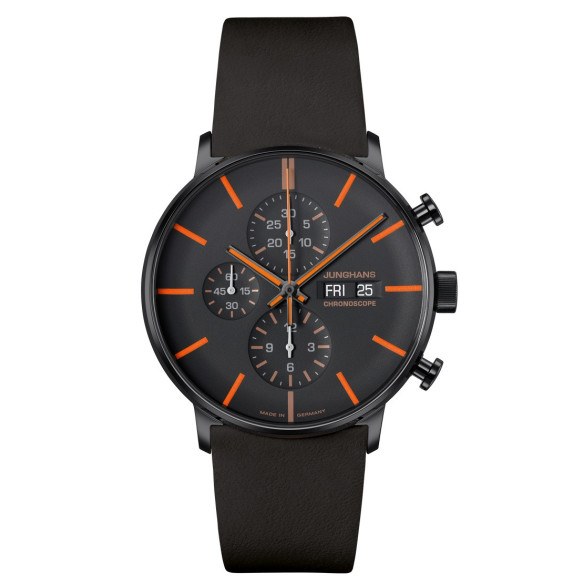 Junghans Form A Chronoscope Date English - Junghans Die Form