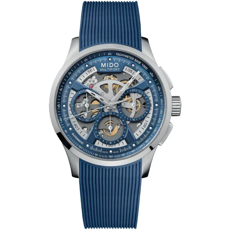 Mido Multifort Skeleton Chronograph - Multifort