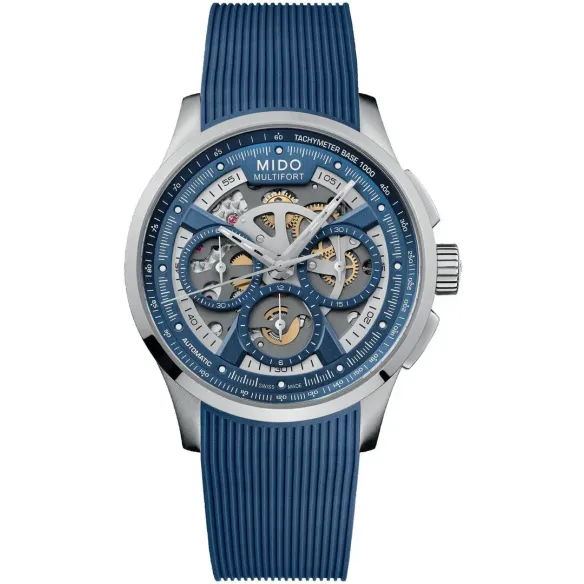 Mido Multifort Skeleton Chronograph - Multifort