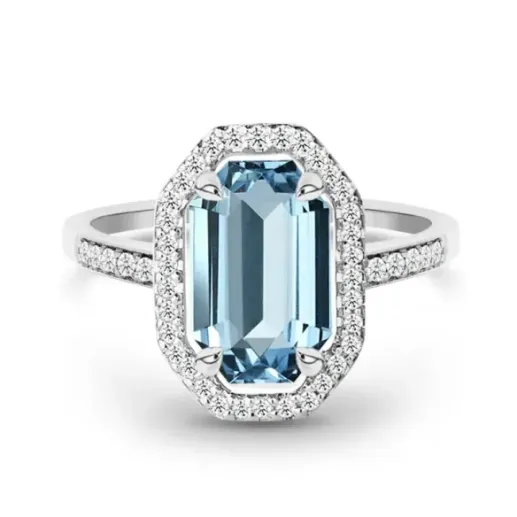 Anillo Topacio Geometría Perfecta - Anillos Otras Piedras Preciosas