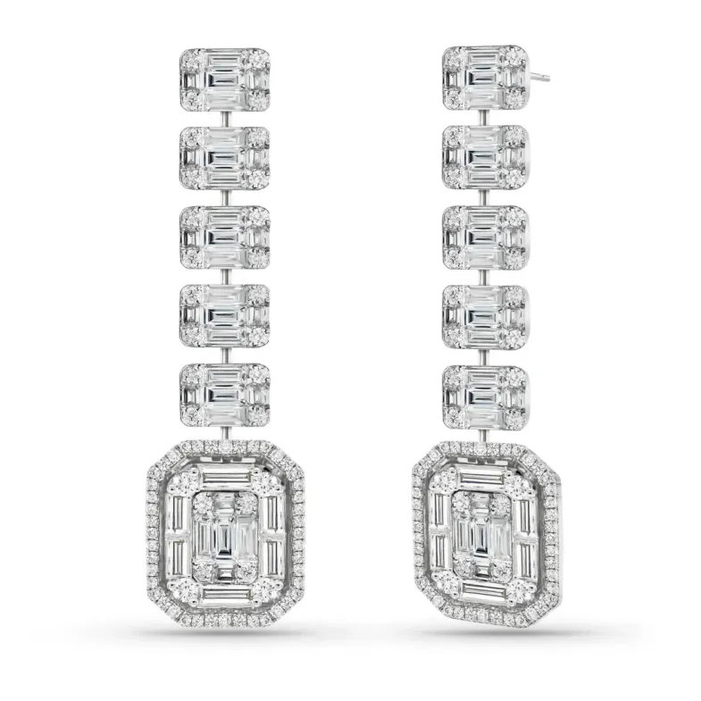 Pendientes Diamantes Minerva Red Carpet - lungo