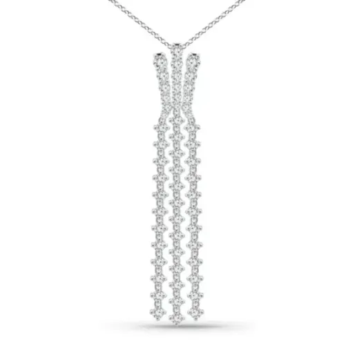 Colgante Diamantes Triple Riviere Constelación - Collares de Diamantes