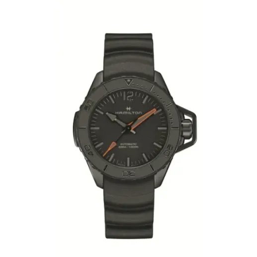 Hamilton Khaki Navy Frogman Auto - Marinha de Khaki