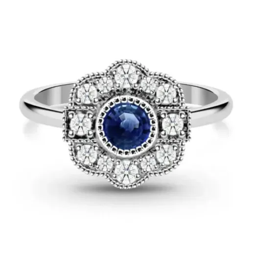 Anillo Zafiro Vintage Heritage - vintage-Designs