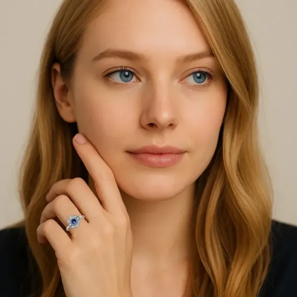 Anillo Zafiro Vintage Heritage - vintage-Designs