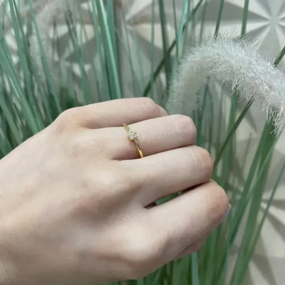 Mumite Gold Diamond Ring 0.05 Ct - Diamond Rings