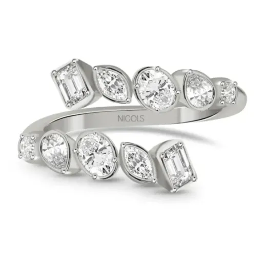 Anillo Diamantes Sion - designs modernos