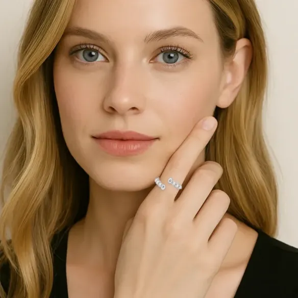 Anillo Diamantes Sion talla oval 1.00 ct. - moderne Designs