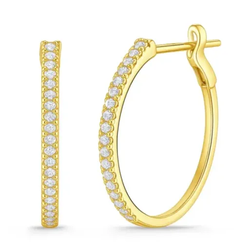 Orecchini Aro Diamanti 0.25Ct. - orecchini
