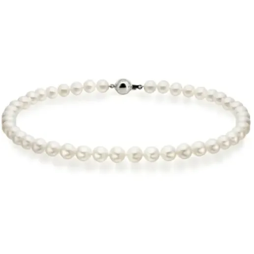 Collar Perlas Akoya 9-9.5mm Cultivadas Naturales - Collares de Perlas