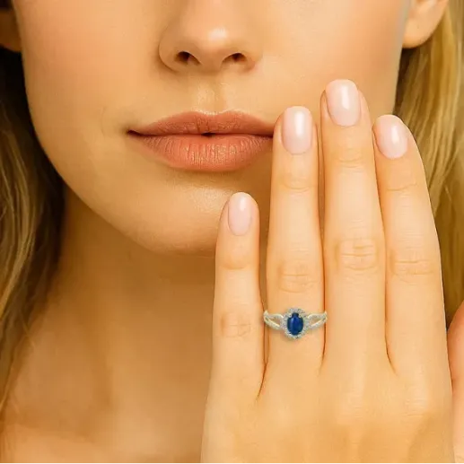 Sapphire Diamond Ring Royal Jewels - Sapphire rings 2