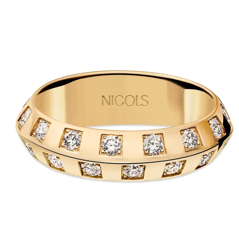 Alianza Oro Amarillo Le Damien 5,5Mm - Anillos de Boda Hombre