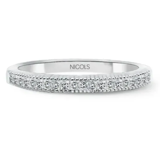 Anillo Alianza Princess 0.28 - Talla Princesa
