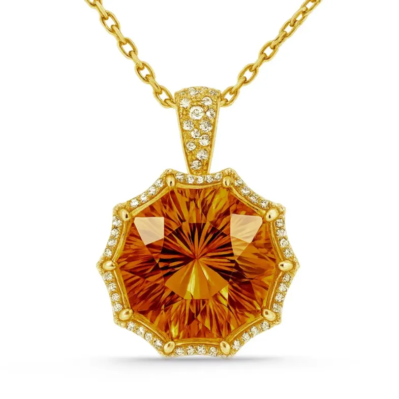 Collar Red Carpet Spider - Pendenti altre pietre colorate