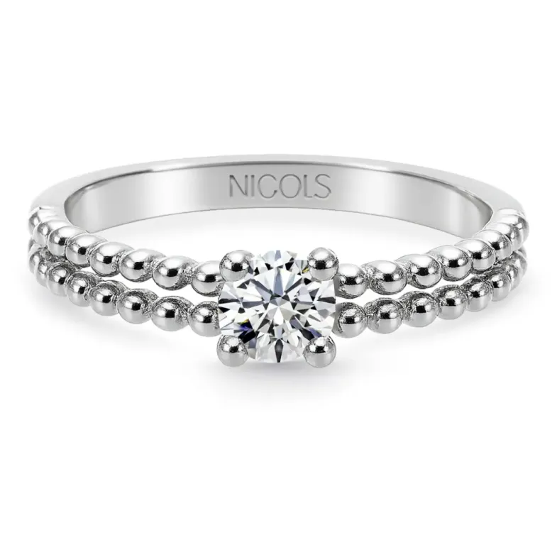 Anillo Pasión de Diamantes 0.13 - Talla Brillante