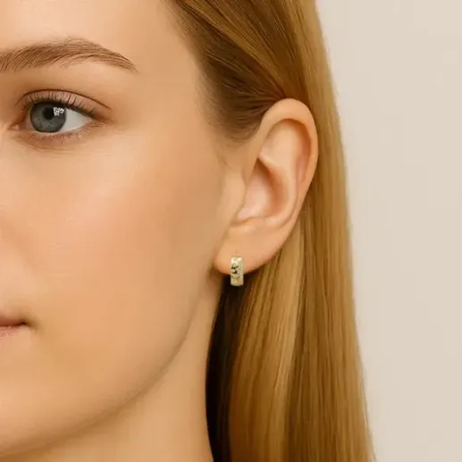 Pendientes Firmamento Pastilla Square - shorts 2
