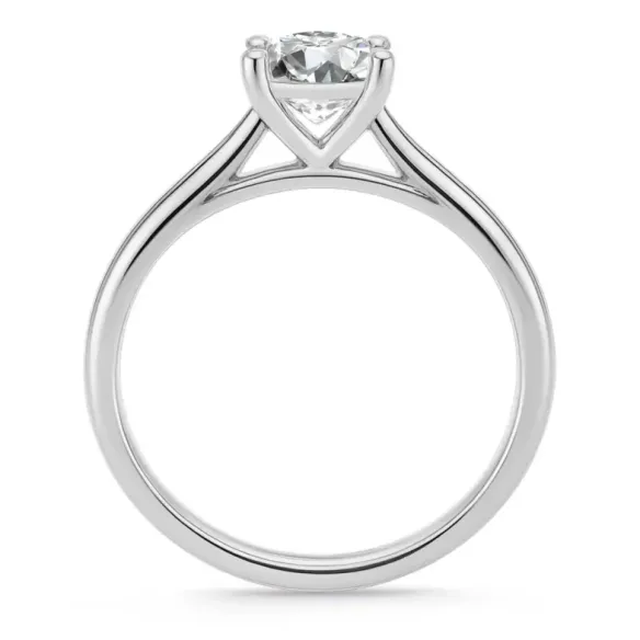 Anillo Diamante 1,00 Ct Nicole Platino - Anillos Diamante 1 ct