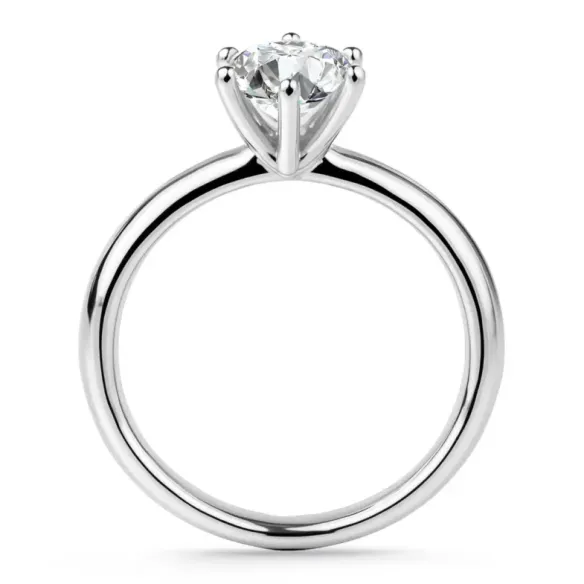 Anillo Solitario 1,00 ct Alexia oro blanco - Brillant