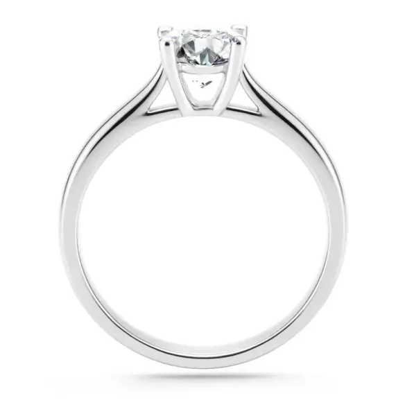 Anillo Solitario 1,00 ct Nancy platino - Brillante