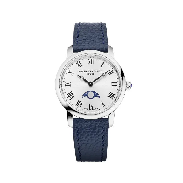Frederique Constant Slimline Ladies Moonphase Quartz - Frederique Constant