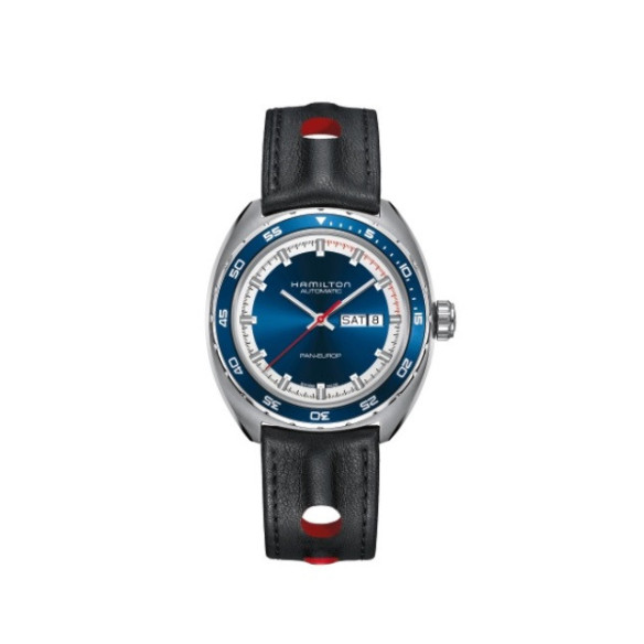 Hamilton Pan Europ Day Date Auto - Amerikanisch