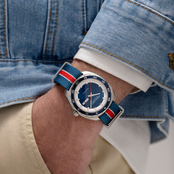 Hamilton Pan Europ Day Date Auto - Amerikanisch