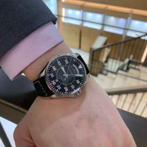 Hamilton Khaki Pilot Day Date Auto - Khaki Aviation 2