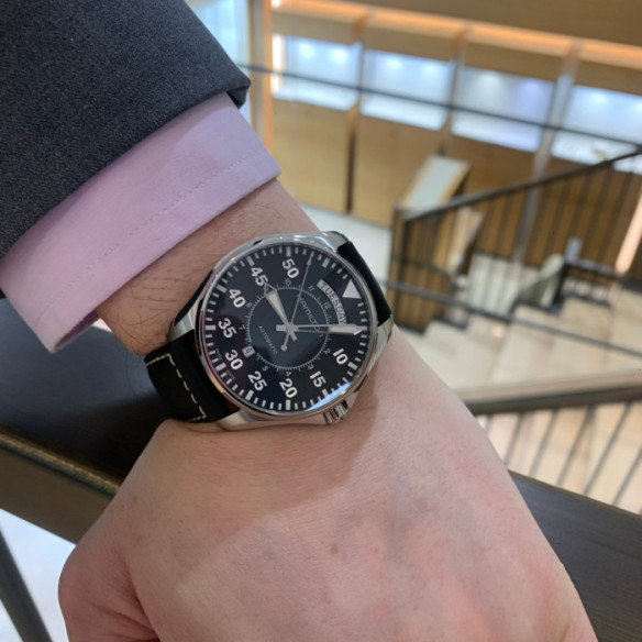Hamilton Khaki Pilot Day Date Auto - Aviação de Khaki