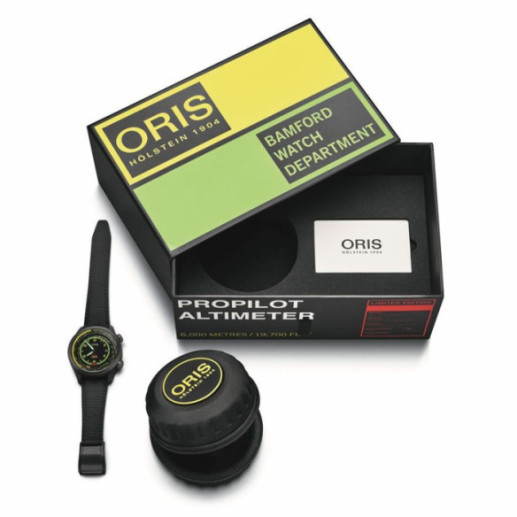 Oris x Bamford ProPilot Altimeter Mission Control Limited Edition - Oris Big Crown 2