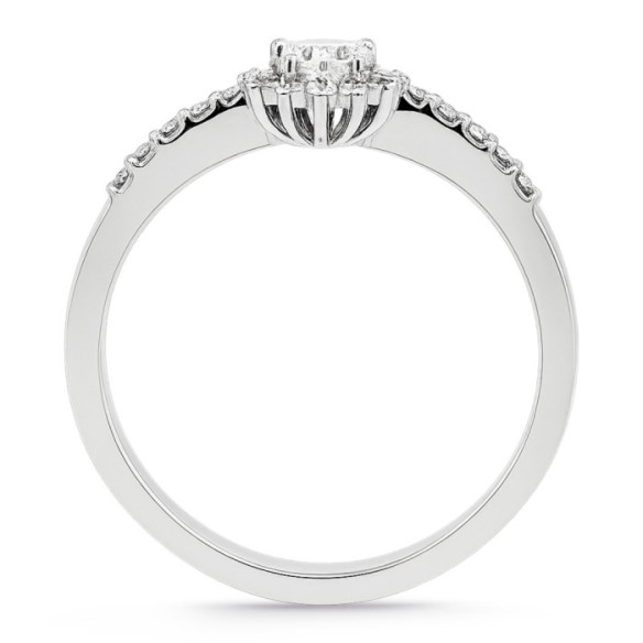 Margarita Diamond Solitaire Ring 0.15 - Rings