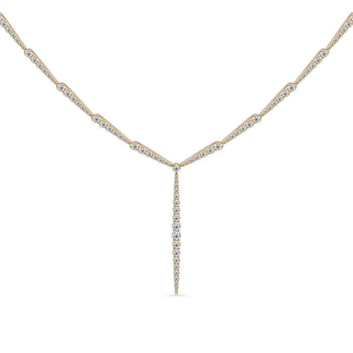 Riviere Constellation Diamond Necklace - Diamond Necklaces