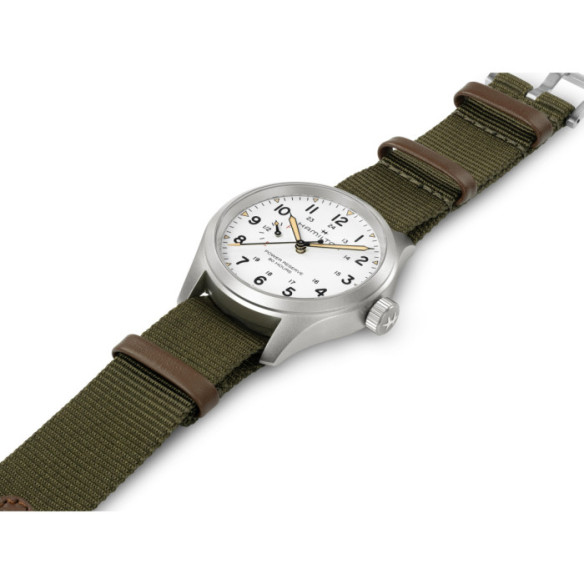 Khaki Field Hamilton Khaki Field Mechanical Power Reserve 40 mm - Khaki Field