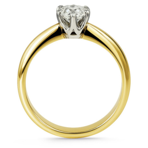 Anillo Solitario Diamante Oval  Olivia 1,00Ct. - Talla Oval 2