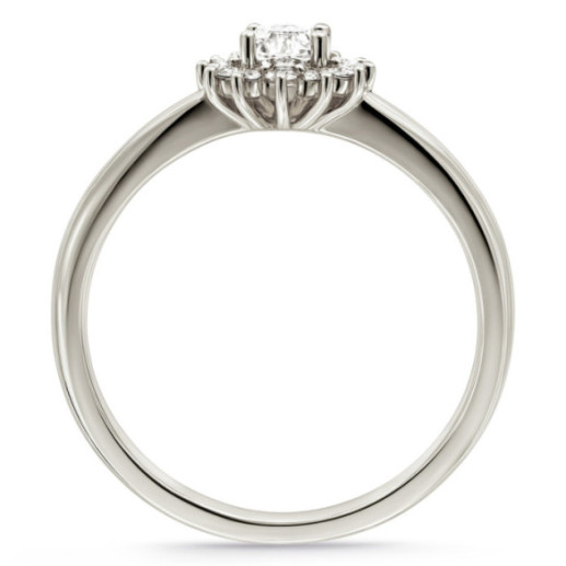 Anillo Diamantes Margarita 0.20 - Versprechen Ringe Diamanten 2