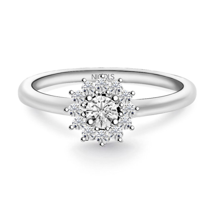 Margarita Diamond Solitaire Ring 0.15 - Brilliant Cut