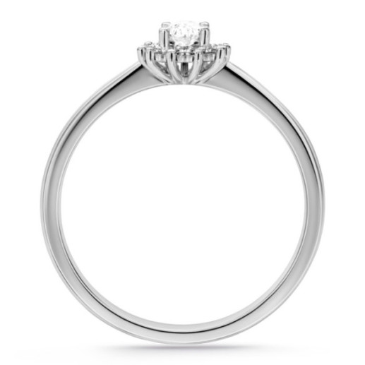 Anillo Diamantes Margarita 0.15 - Génial 2