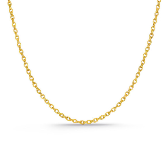 Cadena Oro Forzada 3.3mm 18K 70cm - Catene d'oro
