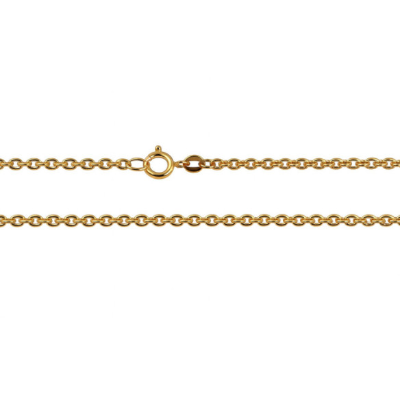 Cadena Oro Forzada 3.3mm 18K 70cm - CADENAS DE ORO
