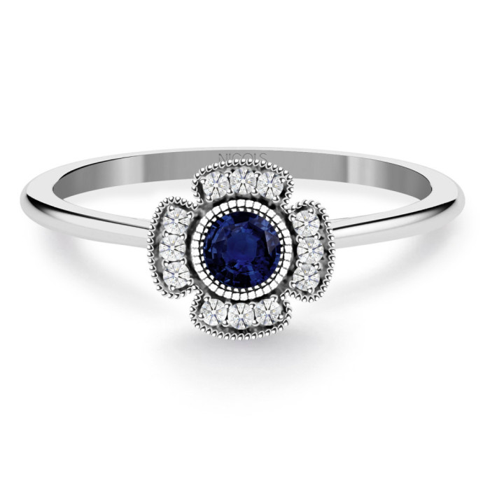 Anillo Zafiro Vintage Heritage - diseños vintage
