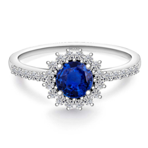 Margarita Sapphire Ring 0.60 - Sapphire rings