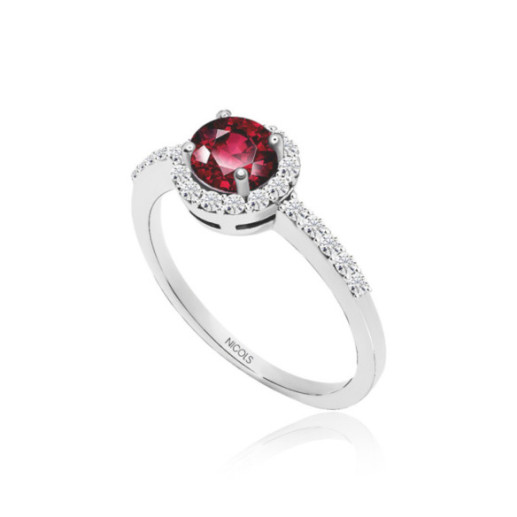 Anillo Rubi Clavel 0.60 - ANILLOS 2
