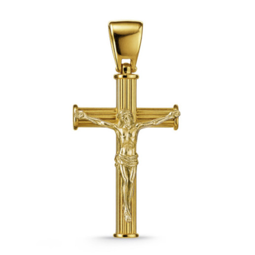 Gold Christ Cross yellow gold - Crosses