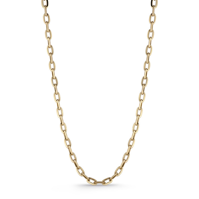 18k Gold Daily Link Chain 60cm - Necklaces