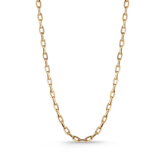 Cadena Oro 18K Eslabon Daily 50Cm - COLLARES